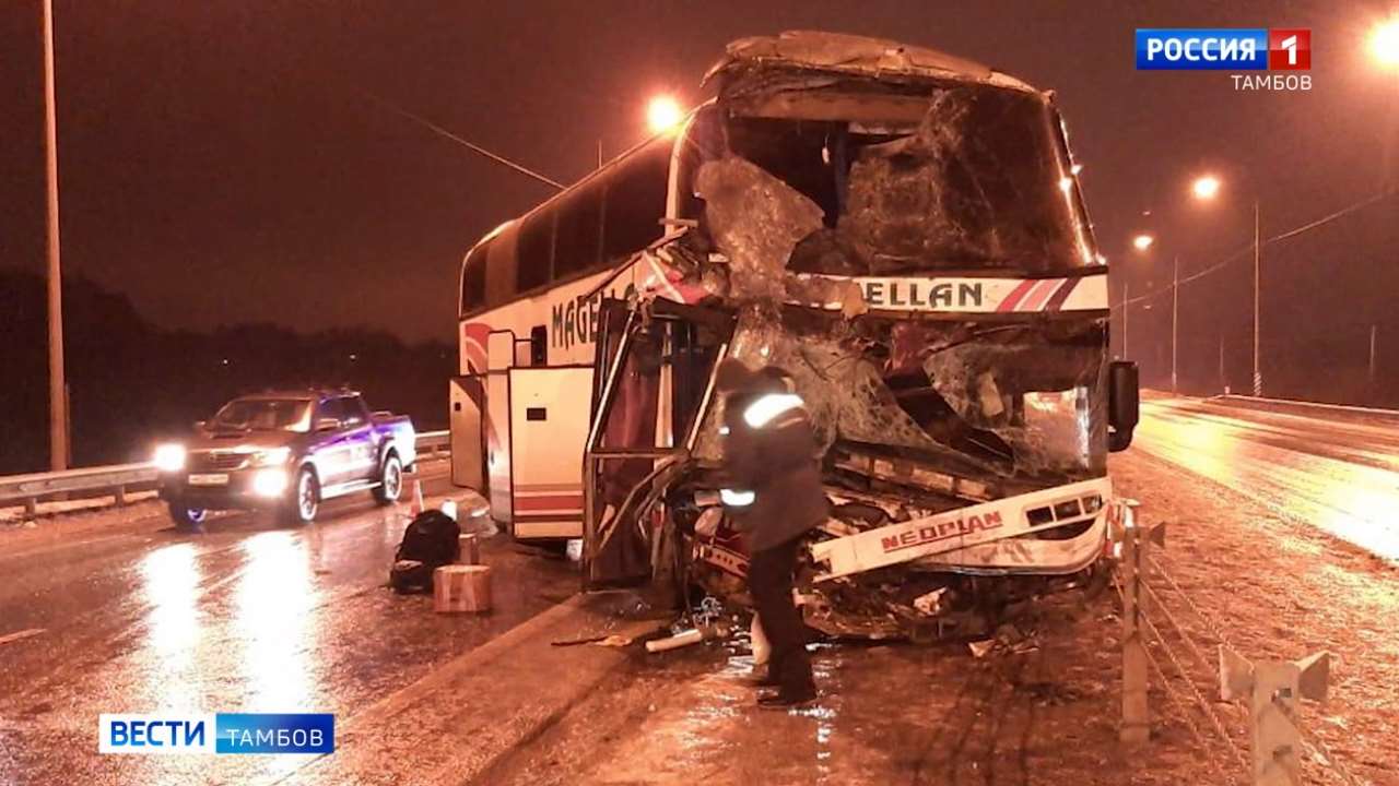 Авария автобусов в Тамбовской области