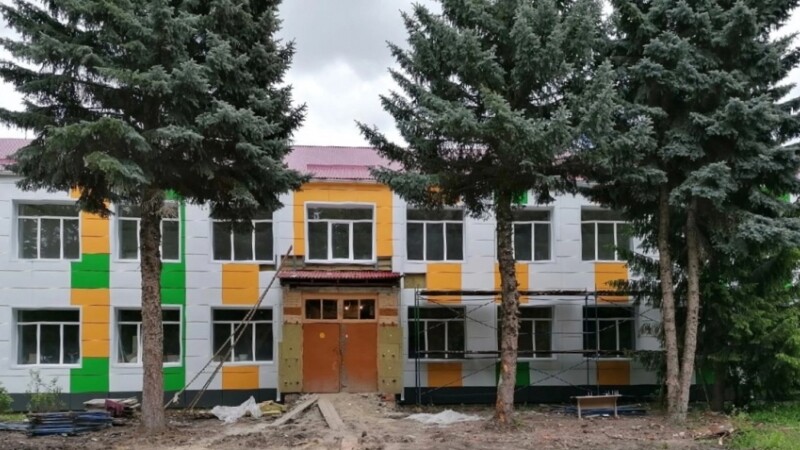 Капитальный ремонт в филиале 2-й Гавриловской школы ведётся с опережением графика