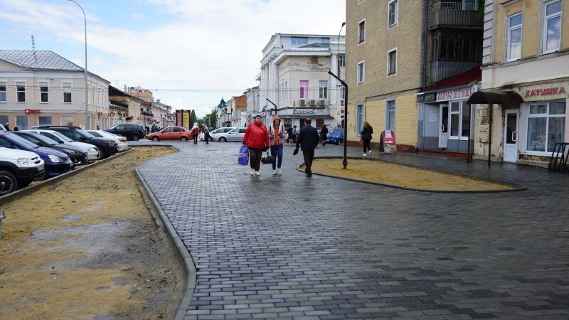Благоустройство улицы Коммунальной в Тамбове планируют завершить в июне
