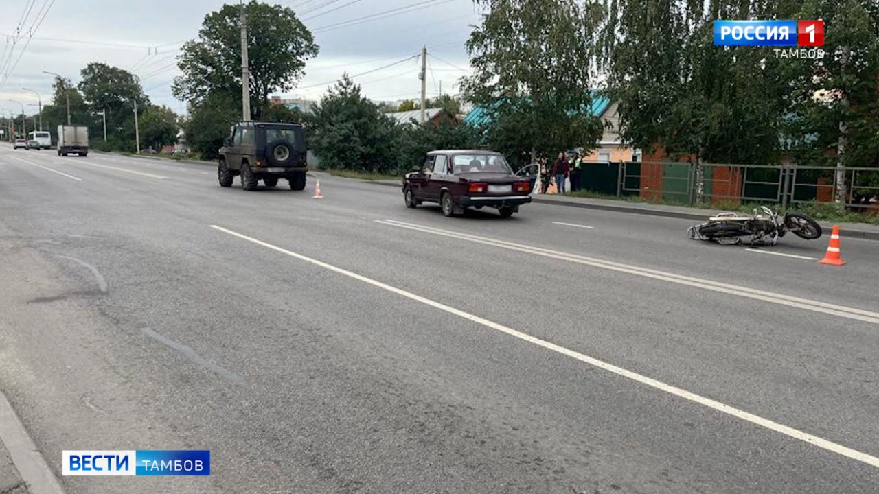 Легковушка сбила женщину на пешеходном переходе в Тамбове | 13.09.2022 |  Тамбов - БезФормата