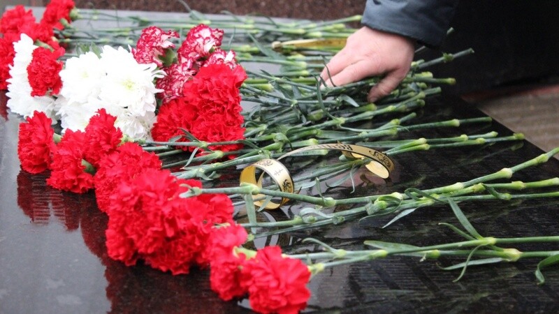 В Тамбове прошел митинг в память погибших солдат в Северо-Кавказском регионе