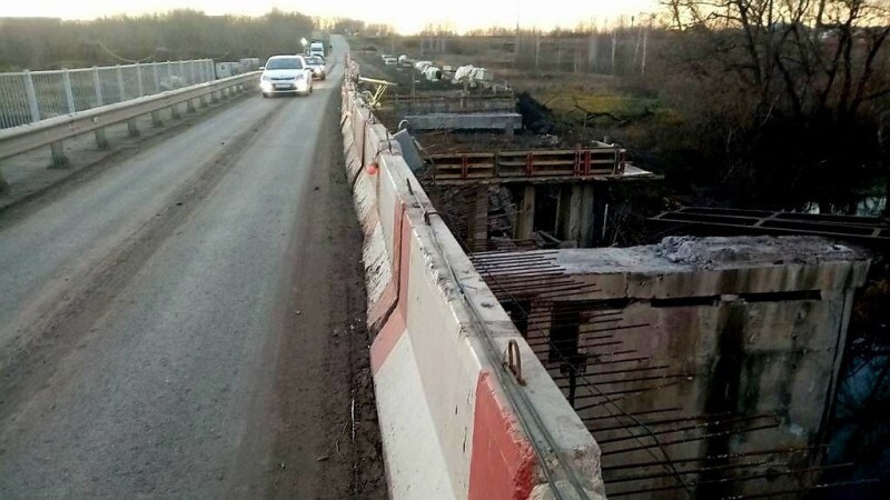 В Пичаевском районе ремонт моста ведётся опережающими темпами