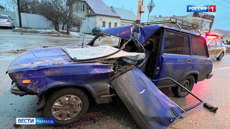 Пьяный водитель сбил пешехода в Тамбовской области