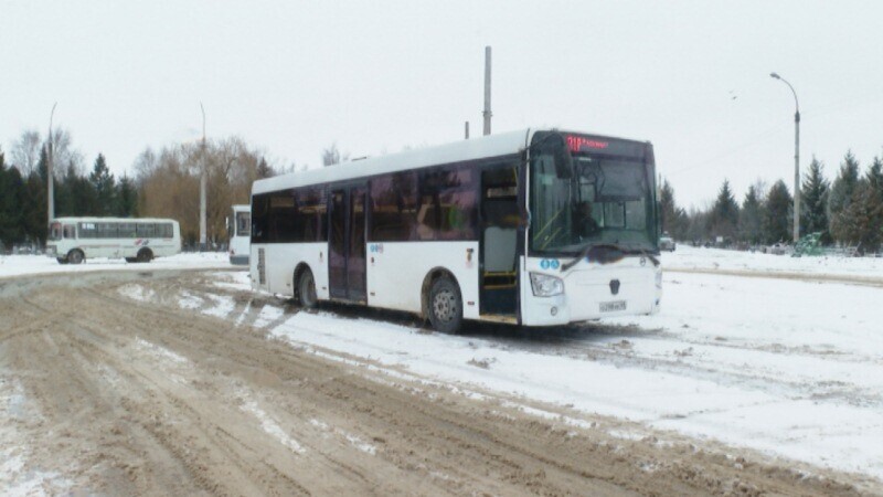 Из-за сильных морозов на трассах Тамбовской области сломались два пассажирских автобуса