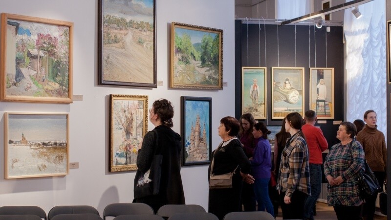 Выставка «От Донецка до Тамбова» открылась в областной картинной галерее