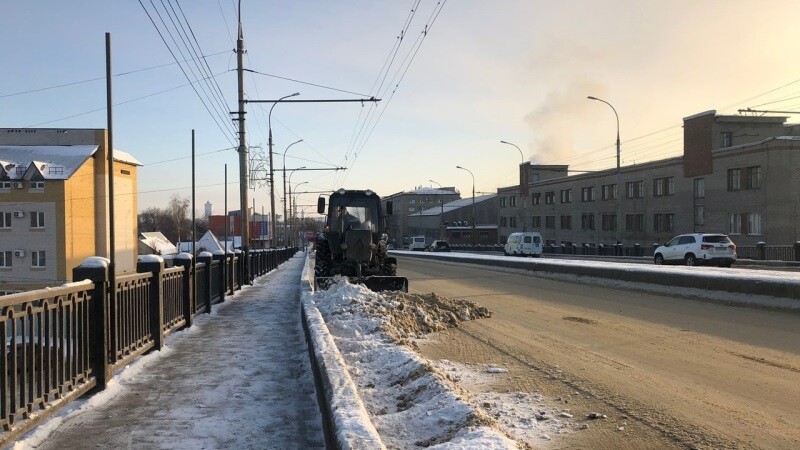 Почти 5 000 кубометров снега вывезли из Тамбова с начала января