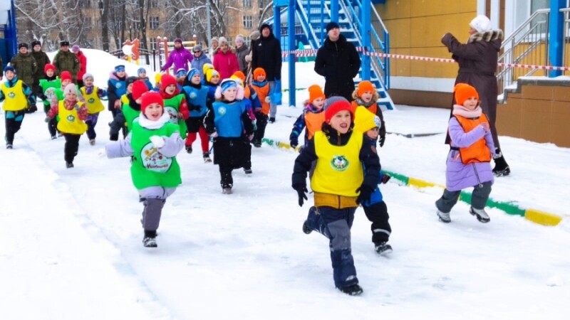 В детских садах Тамбова проходит военно-патриотическая игра «Зарница»