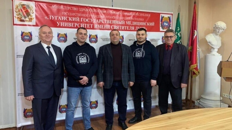 Делегация ТГУ имени Державина посетила Луганск
