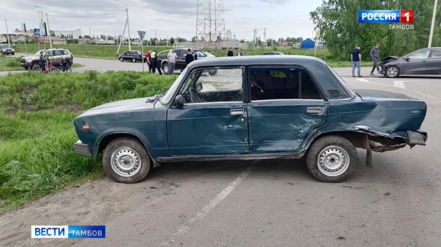 Женщину увезли в больницу после ДТП в Токарёвском районе