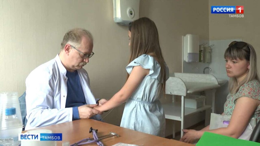 Аллерголог-иммунолог Андрей Продеус провёл приём детей в Тамбове