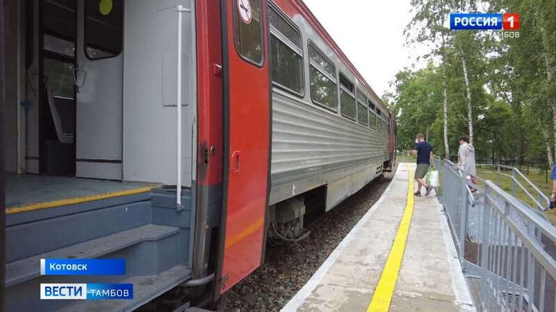 С 13 июня на городском поезде можно добраться без пересадок из Котовска на север Тамбова