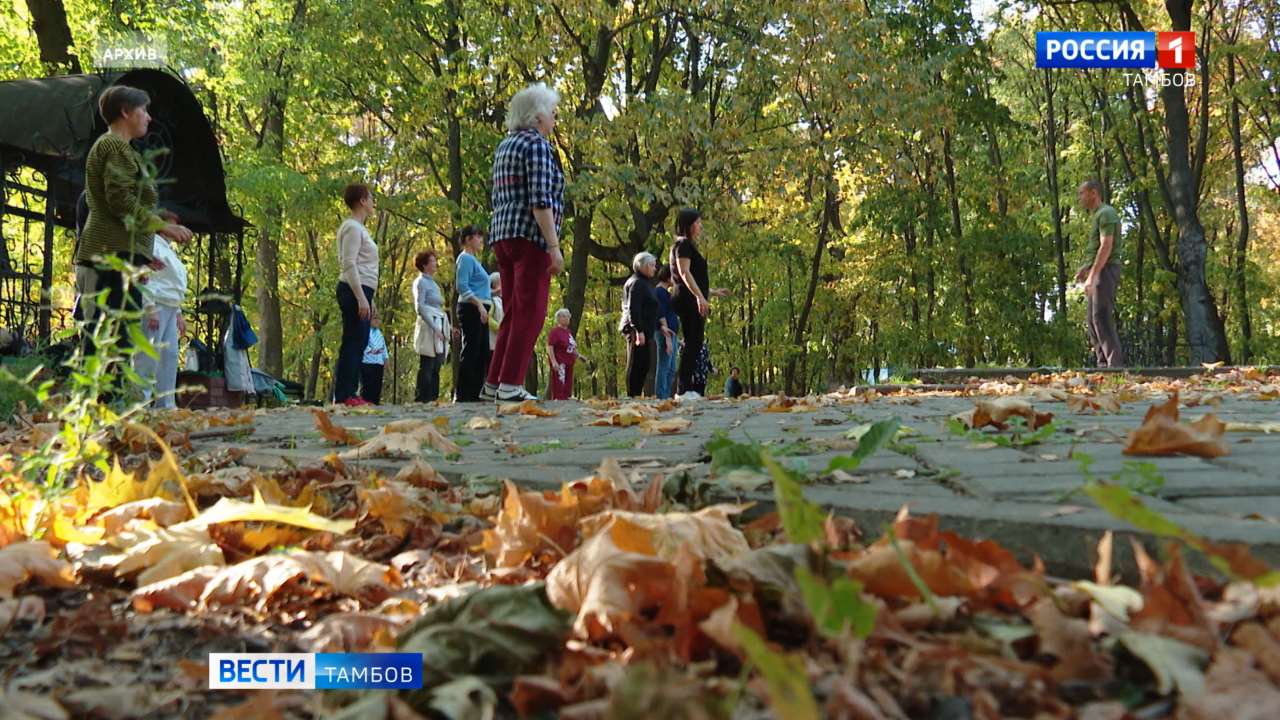 В парке Усадьбы Асеевых открывают танцевальную площадку для пенсионеров -  ВЕСТИ / Тамбов