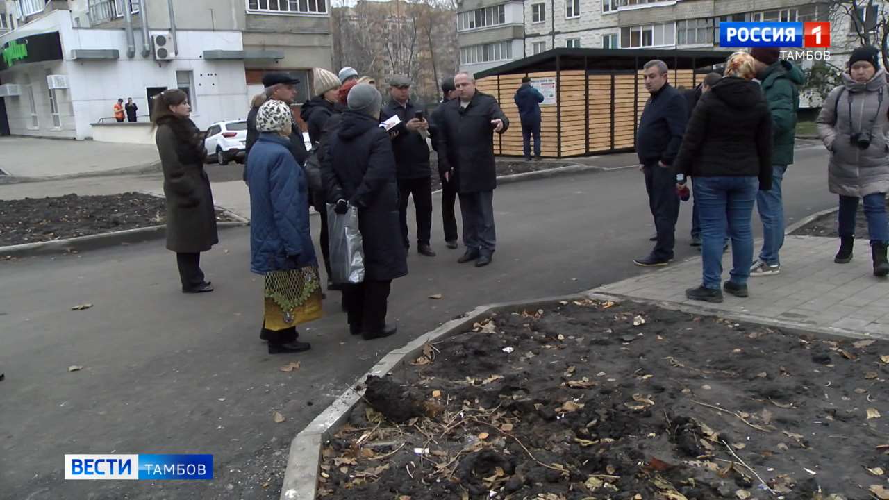 Улица Энгельса получила новый облик - ВЕСТИ / Тамбов