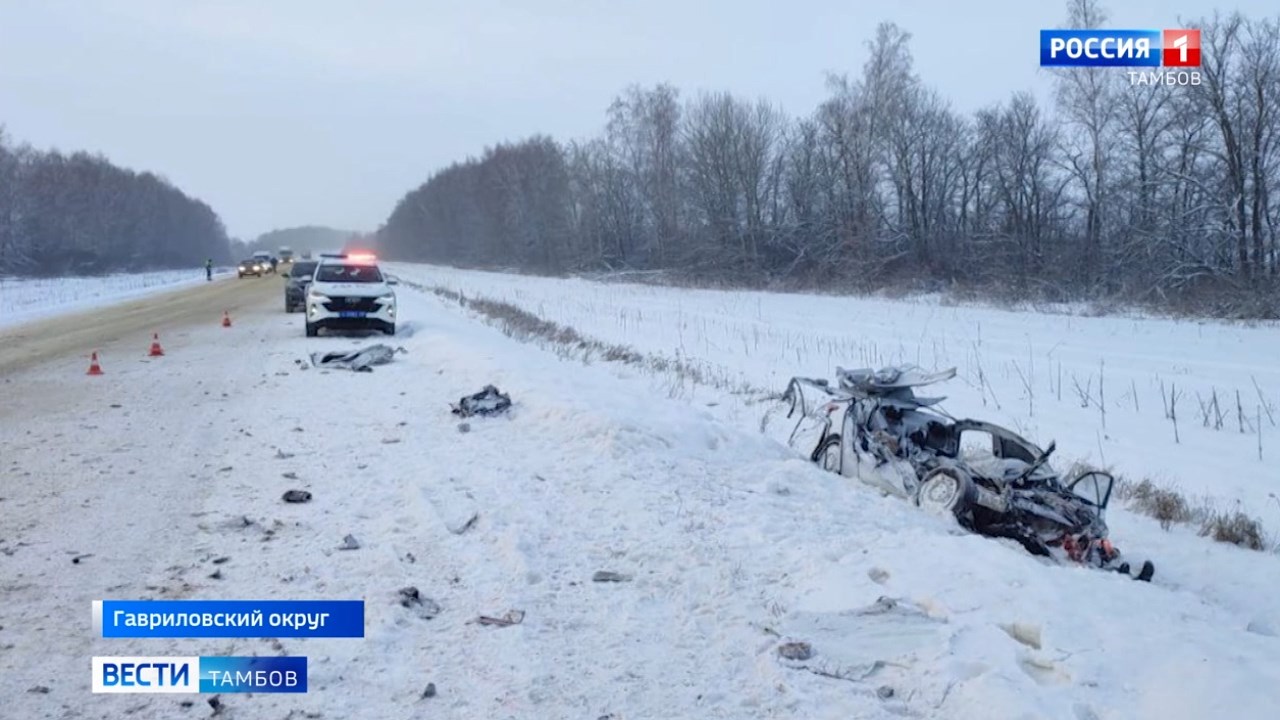 2 человека погибли в аварии в Гавриловском округе | 10.01.2024 | Тамбов -  БезФормата