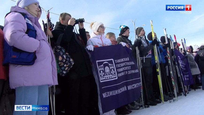 Более трех тысяч тамбовчан стали участниками праздника «Державинская лыжня»