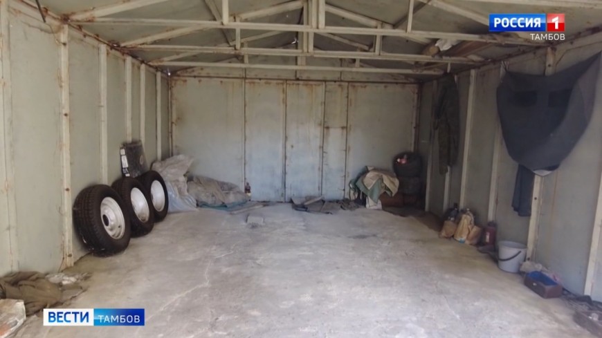 С начала года в Тамбове утилизировали больше 20 незаконно установленных гаражей