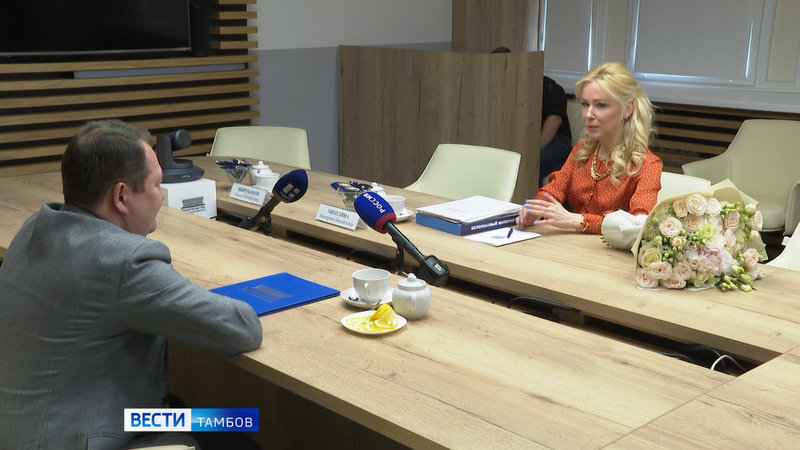 Максим Егоров встретился с главой «Лиги безопасного интернета» Екатериной Мизулиной