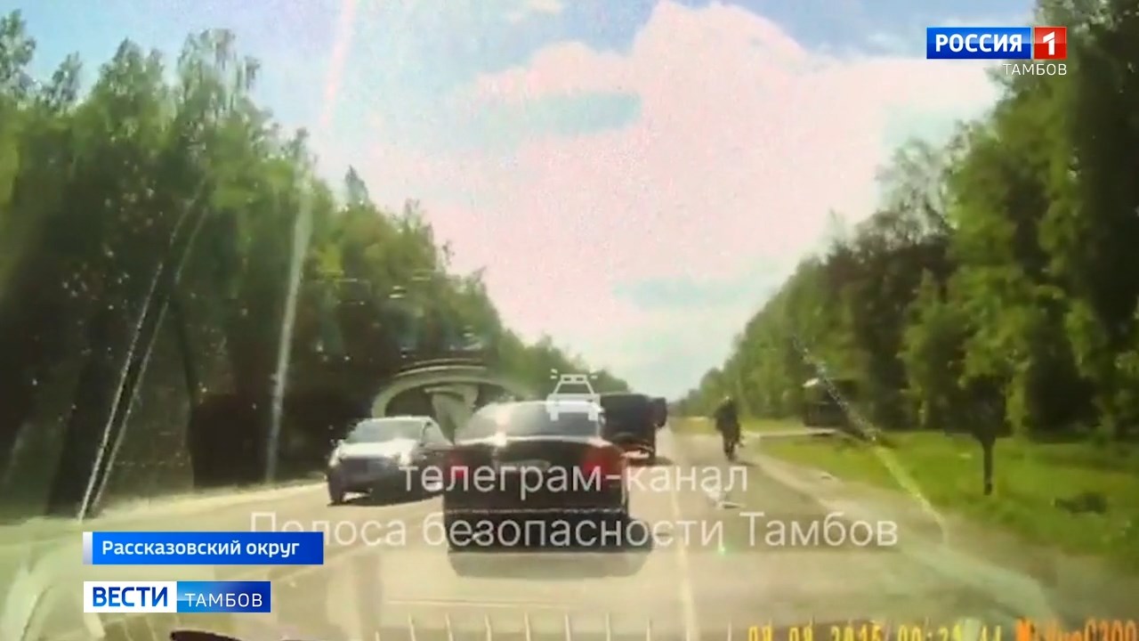 Легковушка сбила пешехода на трассе «Тамбов-Пенза»