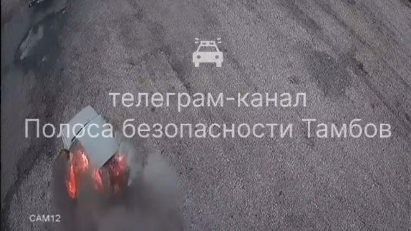 В Петровском округе нетрезвый водитель сжёг свой автомобиль