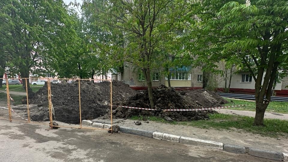 В Тамбове реконструируют теплосети у домов на Астраханской улице