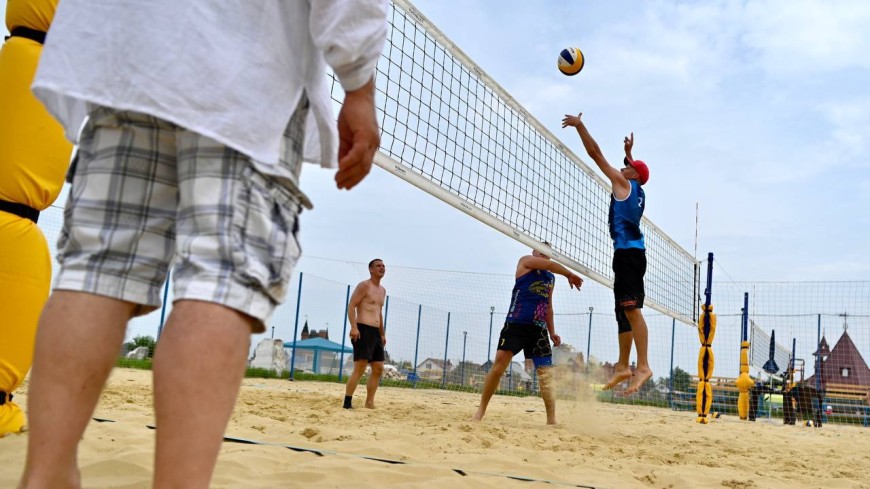 В Моршанском округе проходят соревнования по пляжному волейболу на Кубок Главы области