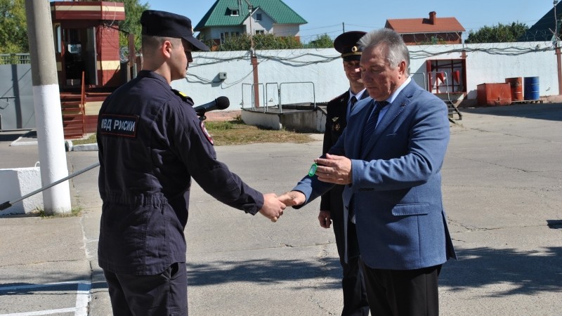 В Тамбове прошло торжественное мероприятие в честь 101 годовщины со дня образования службы ППС