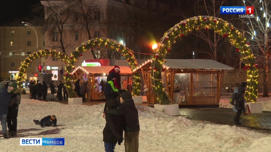 Новогодняя ночь в Тамбовской области прошла без происшествий