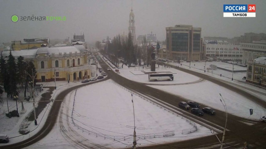 В Тамбовской области прогнозируется сильный снег