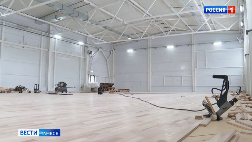 Гараж СТЦ реконструировали под спортивный зал