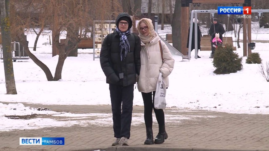 В Тамбовскую область пришла зима