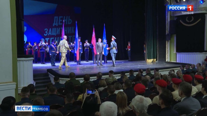 В преддверии 23 февраля в Тамбове чествовали ветеранов и военнослужащих