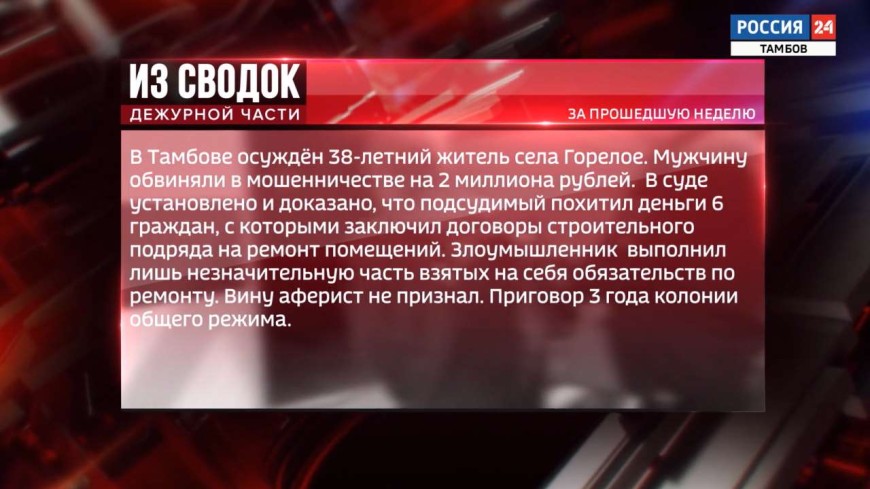 Одной строкой: приговор за мошенничество, кража ювелирных изделий и фиктивная регистрация мигрантов в квартире