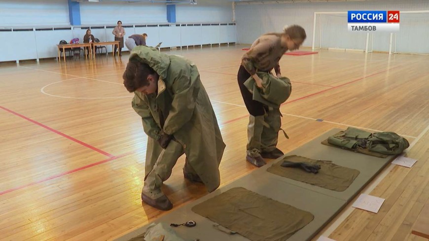 Тамбовские школьники впервые прошли олимпиаду по ОБЗР