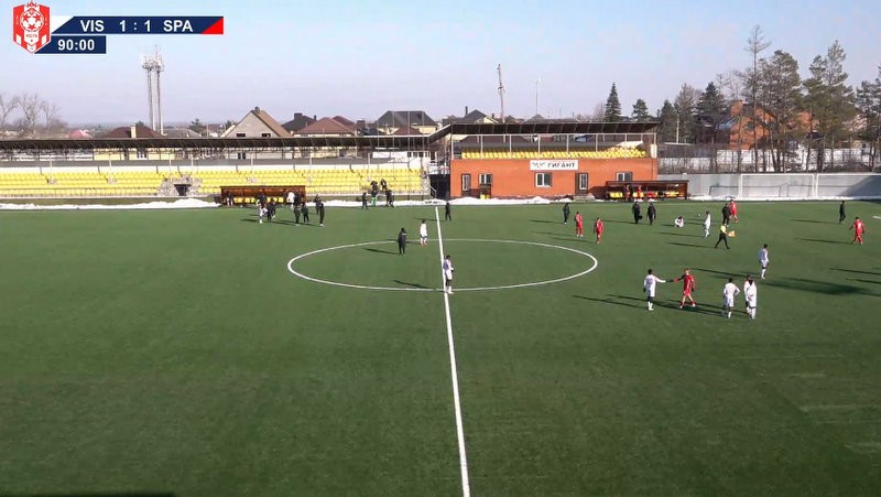 Тамбовский «Спартак» провел первый матч на сборах в Крымске