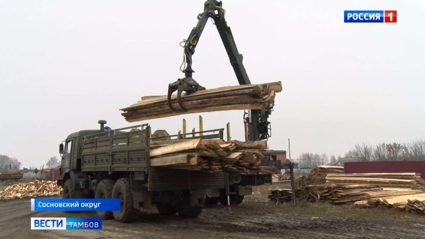 В зону СВО отправили гуманитарную партию пиломатериалов