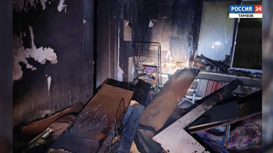 Два человека погибли при пожаре в Инжавино