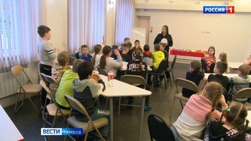 В Тамбове на базе «Автогородка» провели профилактическую встречу со школьниками