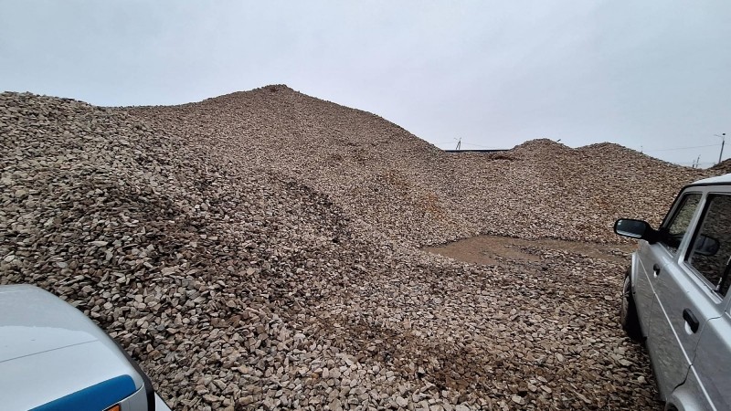 Со стройплощадки в Первомайском округе похитили около 400 тонн щебня