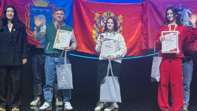 Тамбовский студент занял третье место на Национальном чемпионате «Абилимпикс»