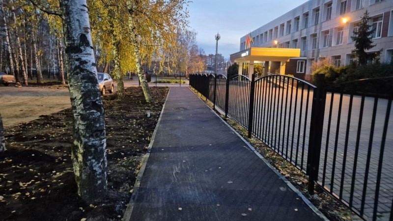 На территории школы № 17 Тамбова закрыли сквозной проход