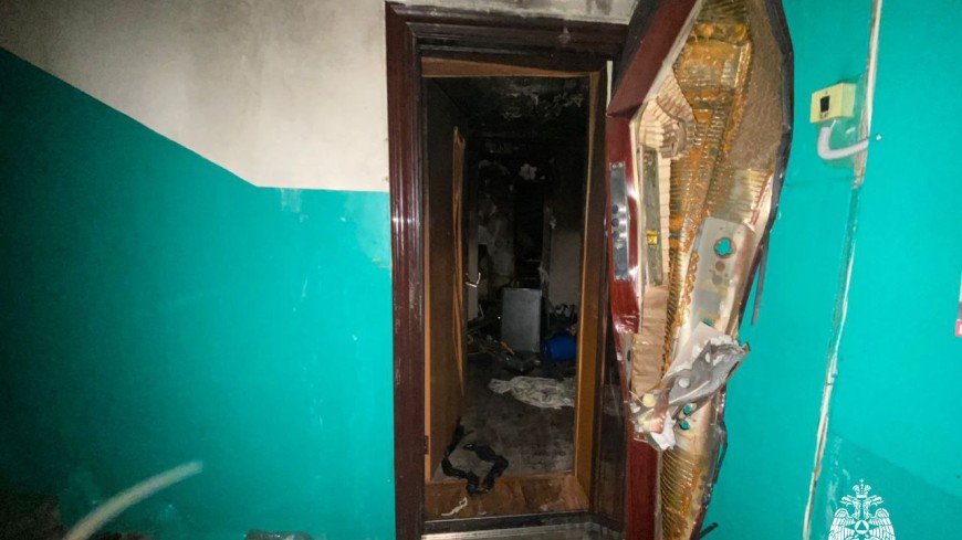 Пожарные спасли мужчину в посёлке Строитель