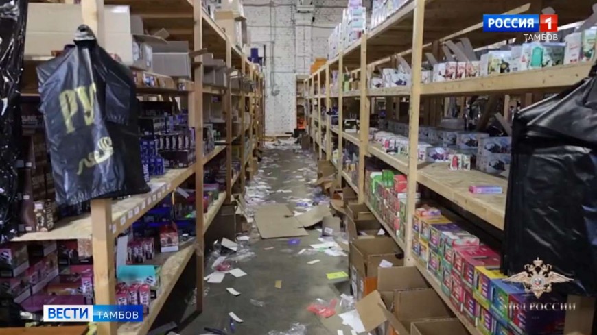 В Тамбове изъяты контрафактные электронные сигареты на 126,5 миллионов рублей