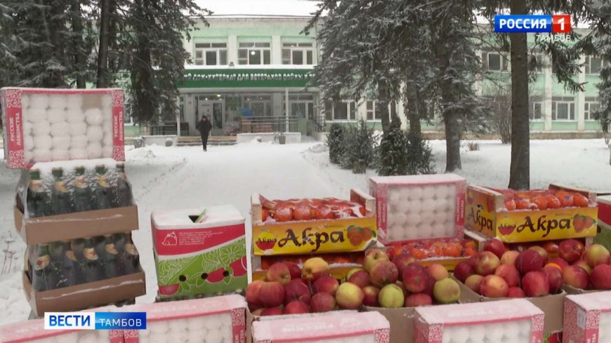 Депутаты Тамбовской области подарили детям и ветеранам подарки к Новому году