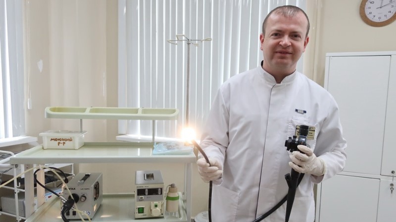 Областная больница получила новое эндоскопическое оборудование