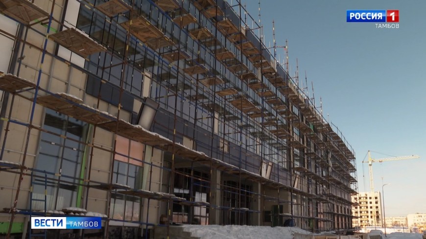 Школа в селе Бокино готова на 65%