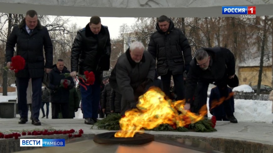 В Тамбове провели памятные мероприятия, посвященные Дню освобождения Ленинграда от блокады
