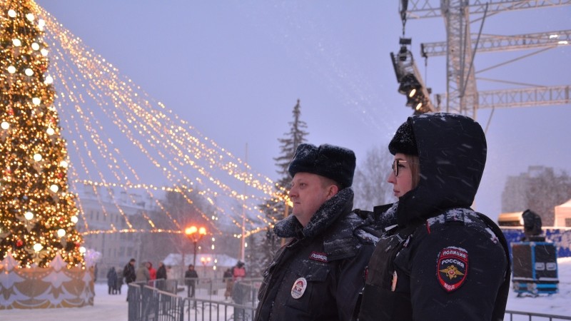 Новогодняя ночь в Тамбове прошла спокойно благодаря слаженной работе полиции