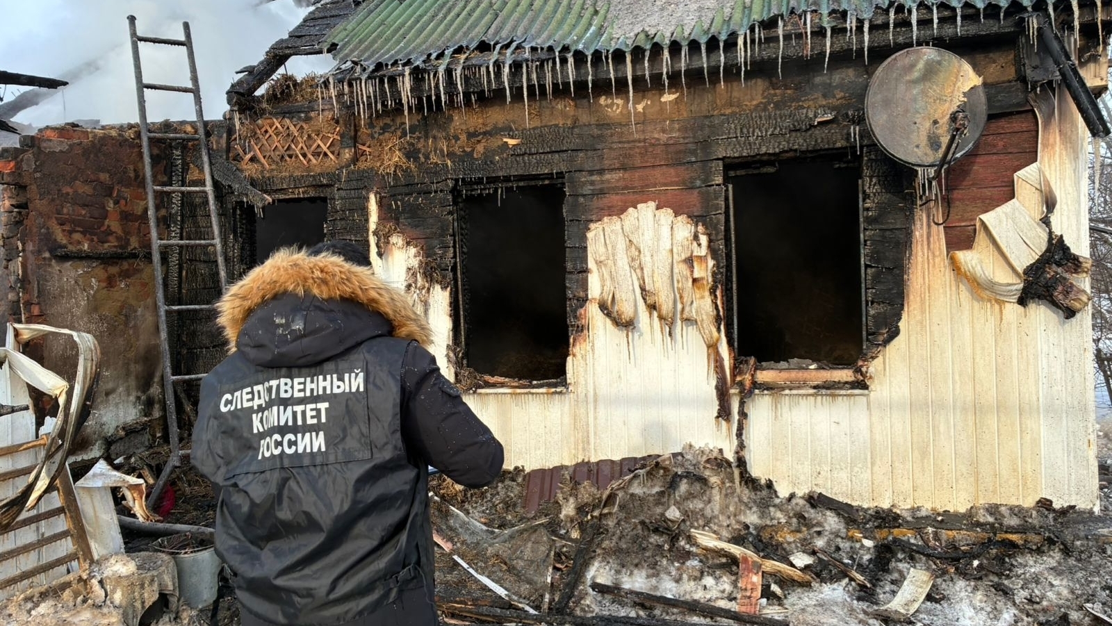При пожаре в Никифоровском округе погиб пенсионер