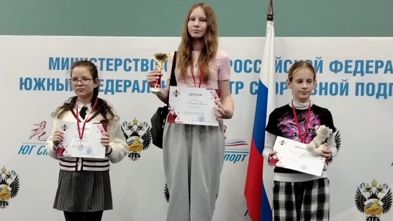 Тамбовская шахматистка завоевала полный комплект медалей на всероссийских соревнованиях в Сочи