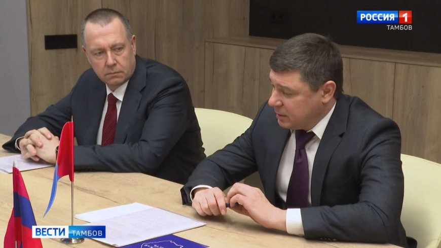 Тамбов с рабочим визитом посетили представители Харьковской Военно-гражданской администрации